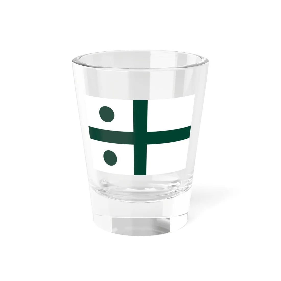 Rank flag of the South African Navy - Rear Admiral 1972-1981 (South Africa) Shot Glass 1.5oz 1.5oz - Go Mug Yourself