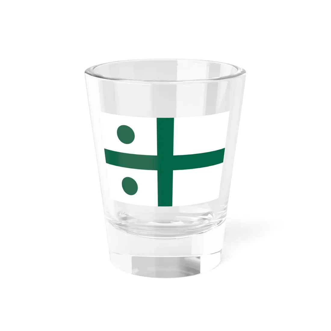 Rank flag of the South African Navy - Rear Admiral 1981-1994 (South Africa) Shot Glass 1.5oz 1.5oz - Go Mug Yourself