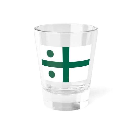 Rank flag of the South African Navy - Rear Admiral 1981-1994 (South Africa) Shot Glass 1.5oz 1.5oz - Go Mug Yourself