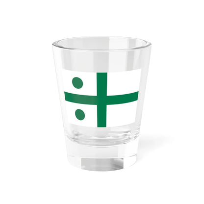 Rank flag of the South African Navy - Rear Admiral (South Africa) Shot Glass 1.5oz 1.5oz - Go Mug Yourself
