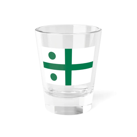 Rank flag of the South African Navy - Rear Admiral (South Africa) Shot Glass 1.5oz 1.5oz - Go Mug Yourself