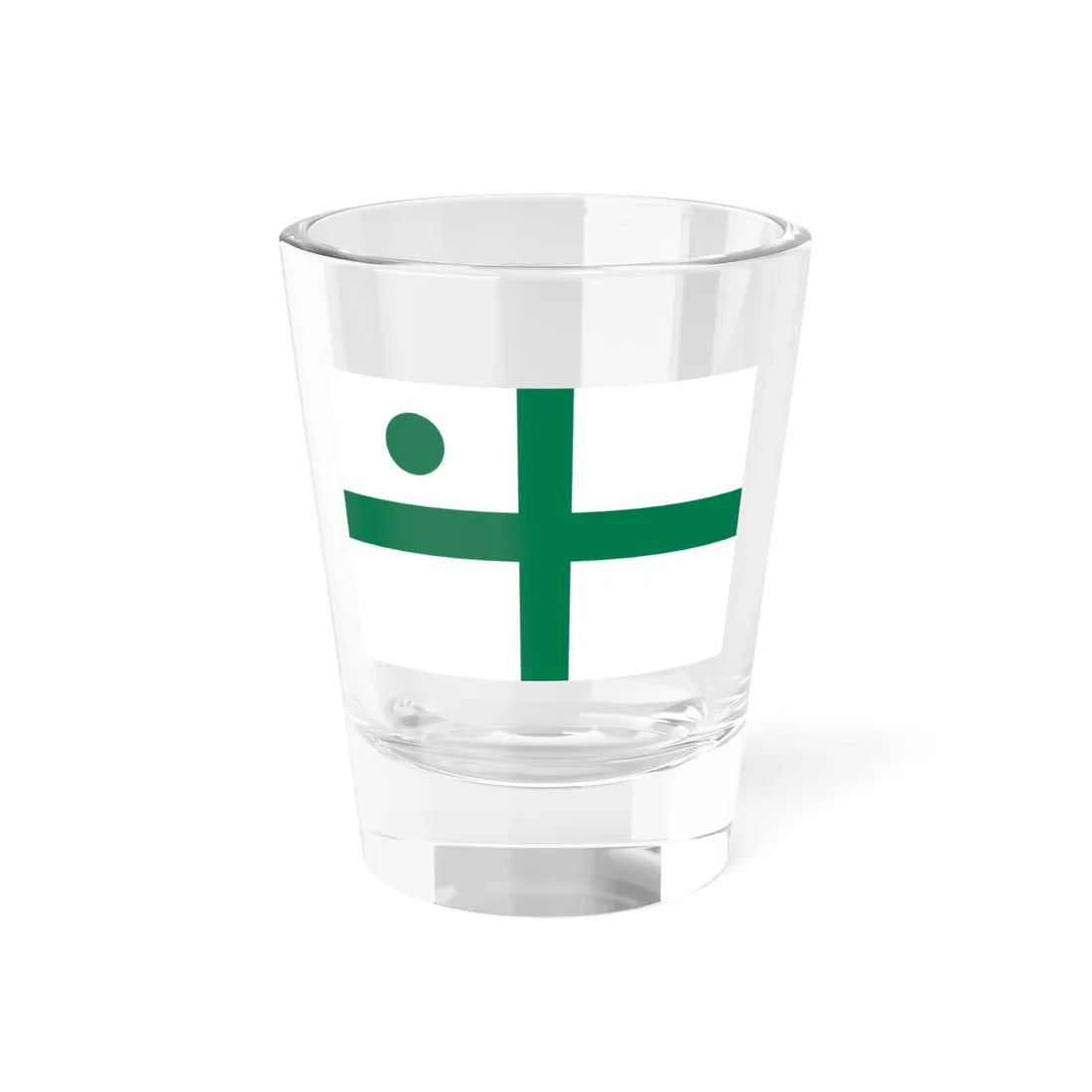 Rank flag of the South African Navy - Vice Admiral (South Africa) Shot Glass 1.5oz 1.5oz - Go Mug Yourself