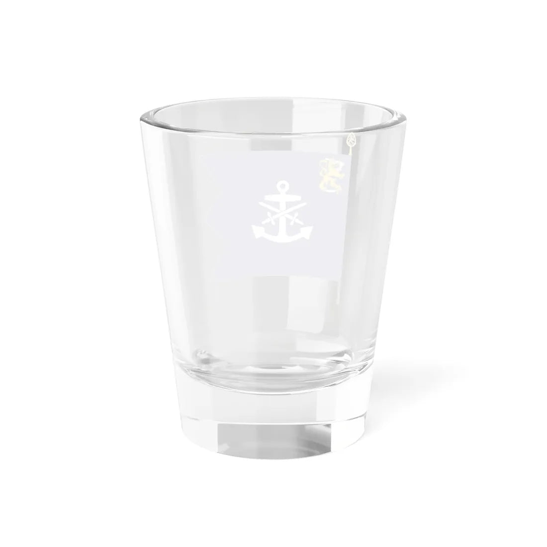 Rannikkolaivaston lippu (Finland) Shot Glass 1.5oz - Go Mug Yourself