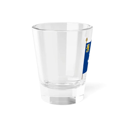 Rannikkolaivaston lippu (Finland) Shot Glass 1.5oz - Go Mug Yourself