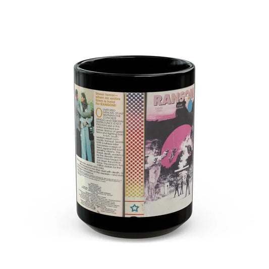 RANSOM (VHS COVER) - Black Coffee Mug 15oz - Go Mug Yourself