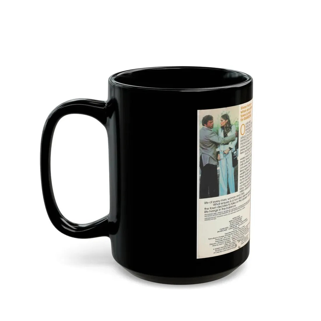 RANSOM (VHS COVER) - Black Coffee Mug - Go Mug Yourself