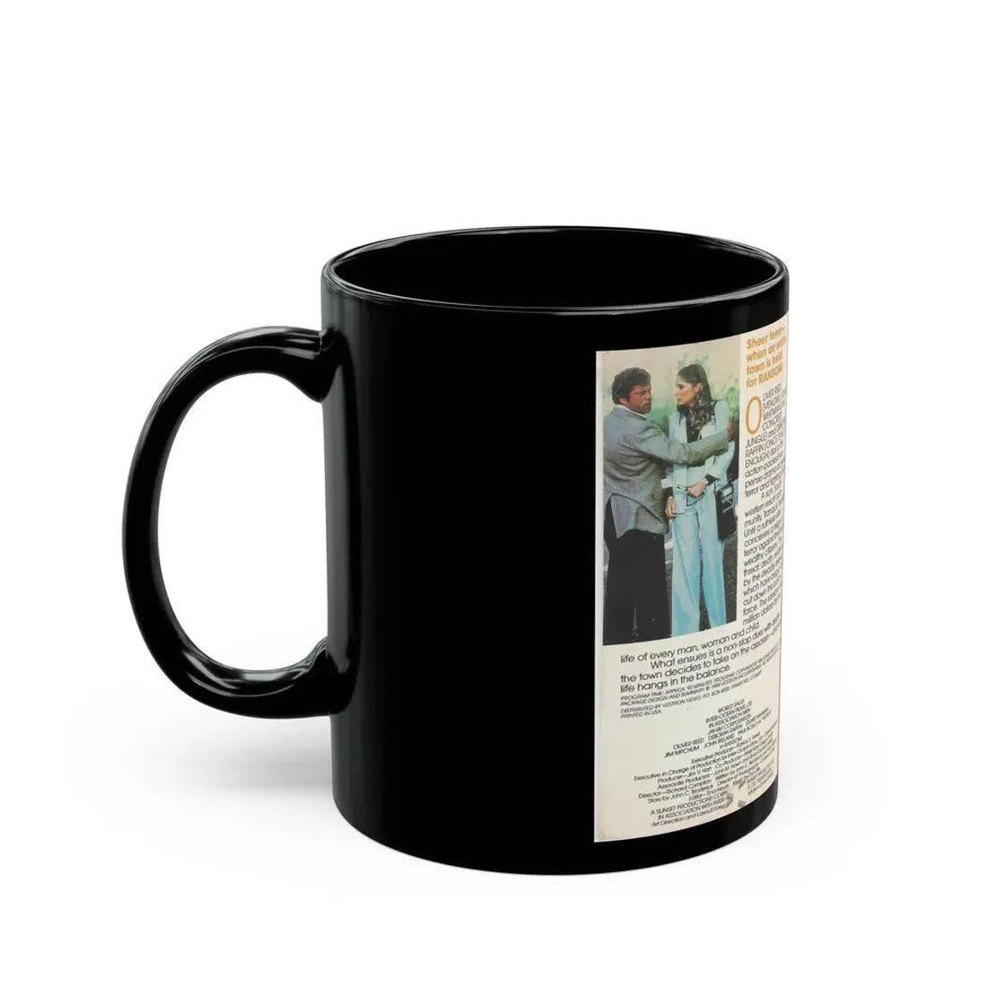 RANSOM (VHS COVER) - Black Coffee Mug - Go Mug Yourself