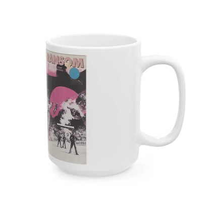 RANSOM (VHS COVER) - White Coffee Mug - Go Mug Yourself
