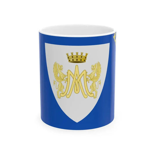 Rapallo-Bandiera-de iure (Italy) White Coffee Mug 11oz - Go Mug Yourself
