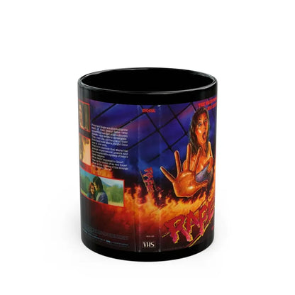 RAPE MOGUL VIDEO (VHS COVER) - Black Coffee Mug 11oz - Go Mug Yourself