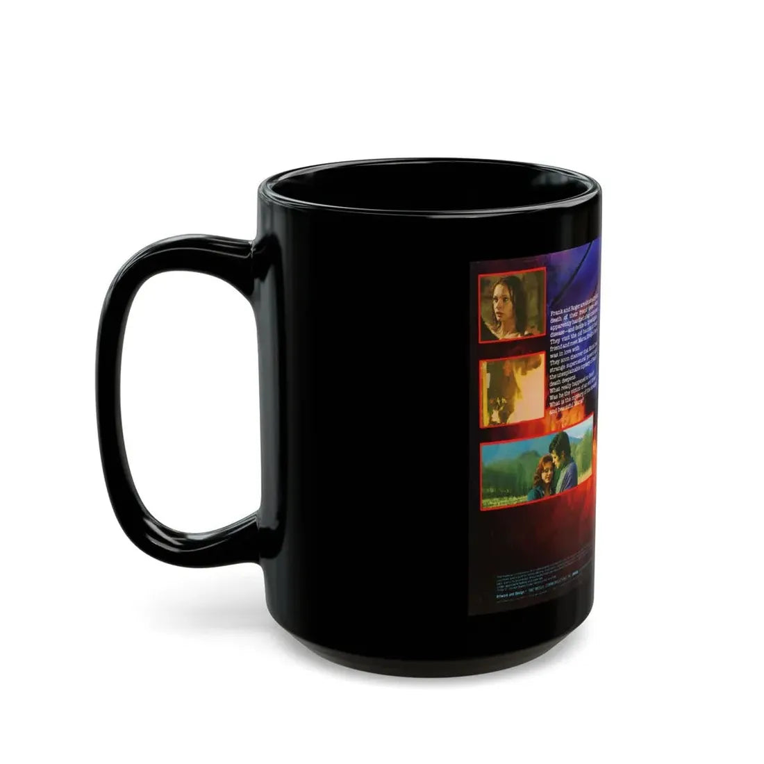 RAPE MOGUL VIDEO (VHS COVER) - Black Coffee Mug - Go Mug Yourself