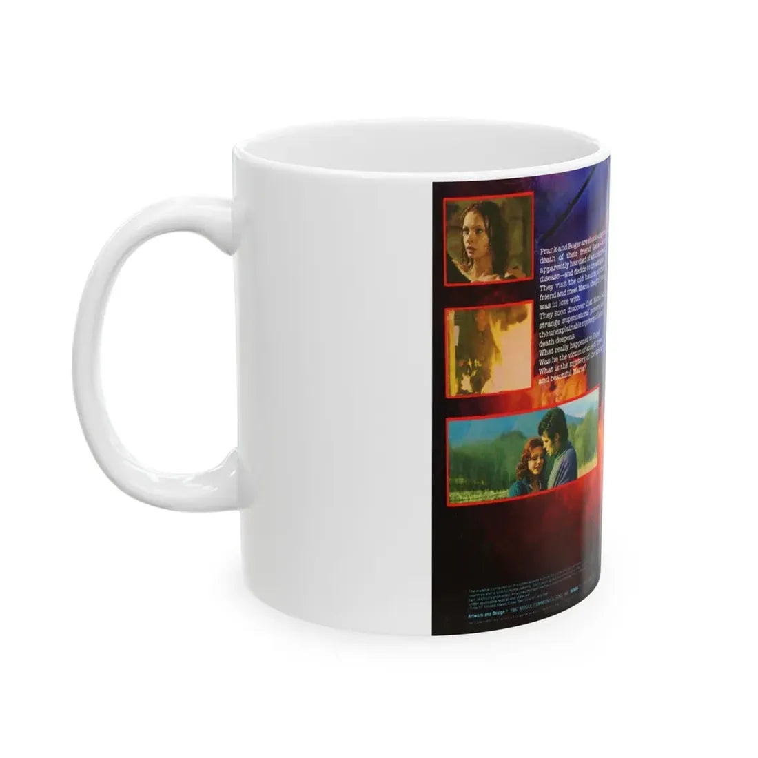 RAPE MOGUL VIDEO (VHS COVER) - White Coffee Mug - Go Mug Yourself