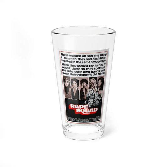 RAPE SQUAD 1974 Movie Poster - Pint Glass 16oz-16oz-Go Mug Yourself