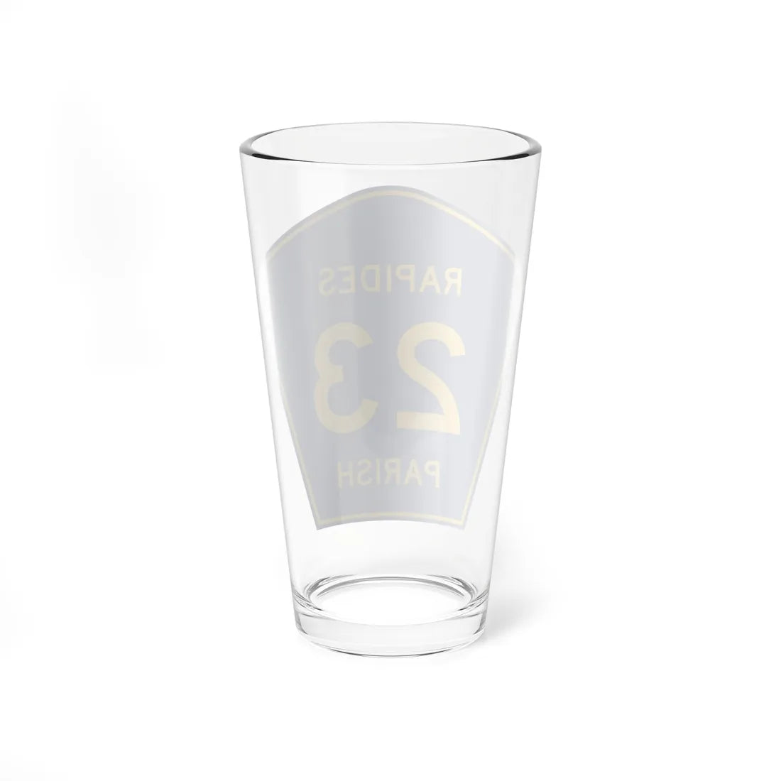 Rapides Parish 23 (Louisiana) (Road Sign) Pint Glass 16oz - Go Mug Yourself