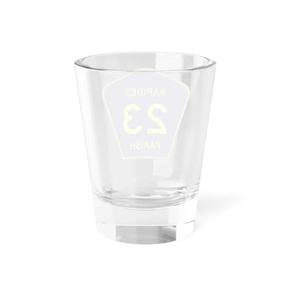 Rapides Parish 23 (Louisiana) (Road Sign) Shot Glass 1.5oz - Go Mug Yourself