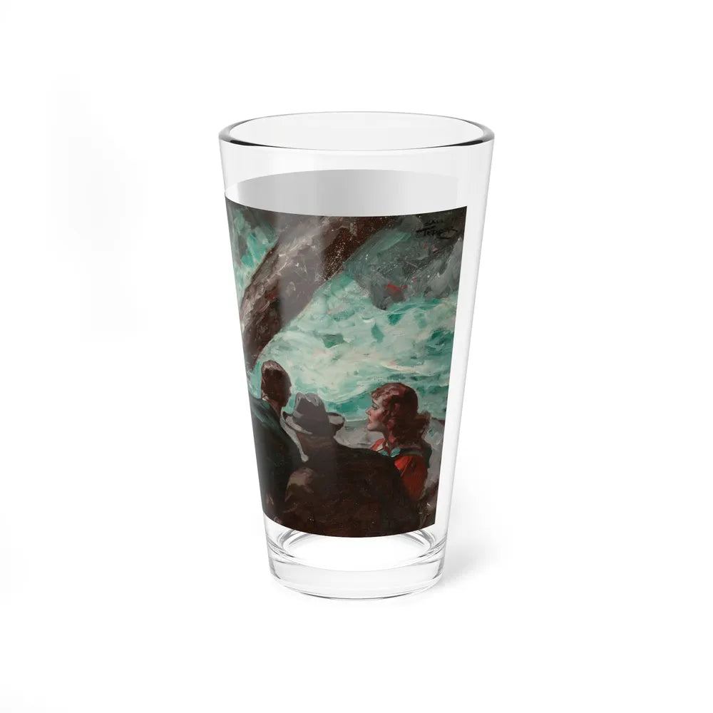 Rapids, 1939 (Magazine Illustration) Pint Glass 16oz-Go Mug Yourself