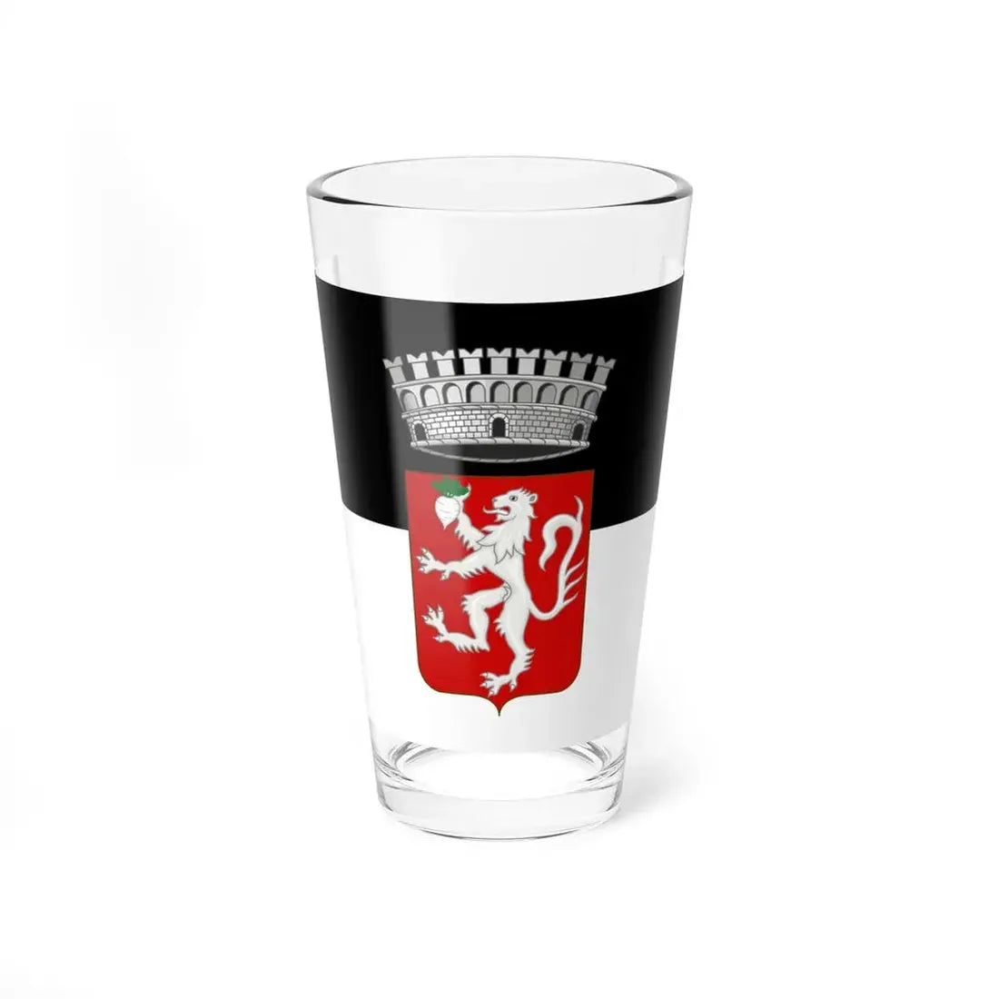 Rapolano Terme-Bandiera (Italy) Pint Glass 16oz 16oz - Go Mug Yourself