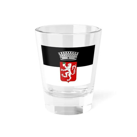 Rapolano Terme-Bandiera (Italy) Shot Glass 1.5oz 1.5oz - Go Mug Yourself