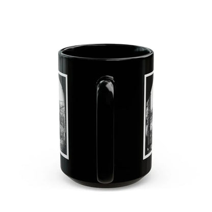 Rappahannock River, Va. Bridge, South View (U.S. Civil War) Black Coffee Mug - Go Mug Yourself