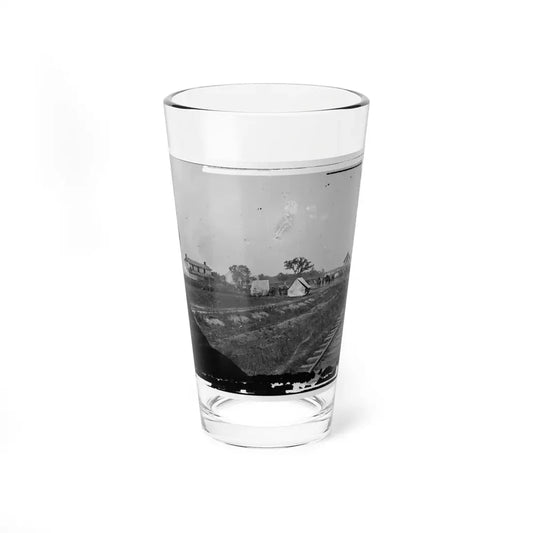 Rappahannock Station, Va. Federal Encampment Near Railroad (U.S. Civil War) Pint Glass 16oz 16oz - Go Mug Yourself