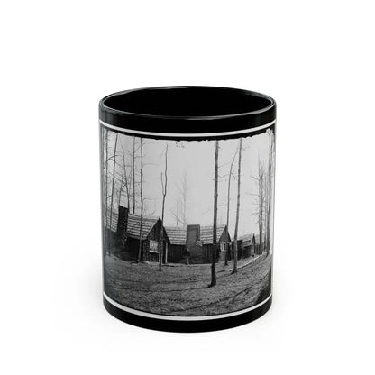 Rappahannock Station, Va. Officers' Quarters, 50th New York Engineers; Another View (U.S. Civil War) Black Coffee Mug 11oz - Go Mug Yourself