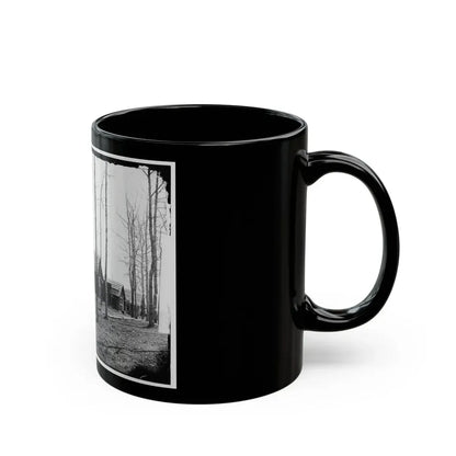 Rappahannock Station, Va. Officers' Quarters, 50th New York Engineers; Another View (U.S. Civil War) Black Coffee Mug - Go Mug Yourself