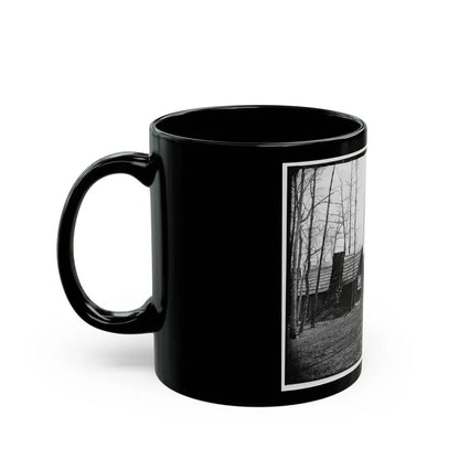 Rappahannock Station, Va. Officers' Quarters, 50th New York Engineers; Another View (U.S. Civil War) Black Coffee Mug - Go Mug Yourself