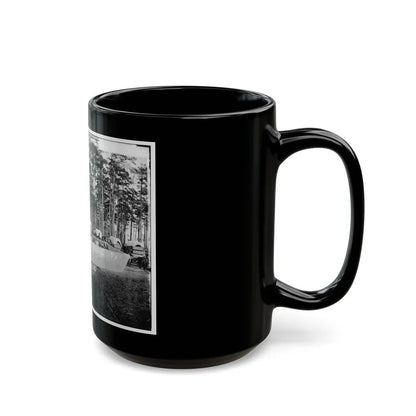 Rappahannock Station, Va. Canvas Pontoon Boat, 50th New York Engineers (U.S. Civil War) Black Coffee Mug-Go Mug Yourself