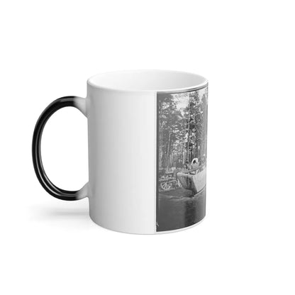 Rappahannock Station, Va. Canvas Pontoon Boat, 50Th New York Engineers (U.S. Civil War) Color Changing Coffee Mug 11oz-Go Mug Yourself