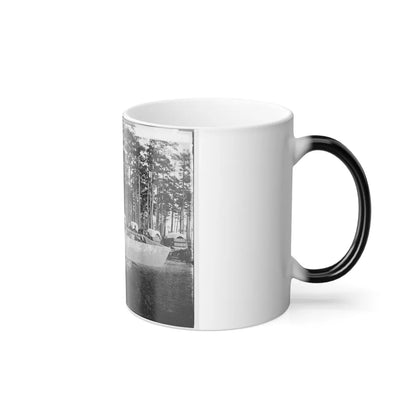 Rappahannock Station, Va. Canvas Pontoon Boat, 50Th New York Engineers (U.S. Civil War) Color Changing Coffee Mug 11oz-Go Mug Yourself