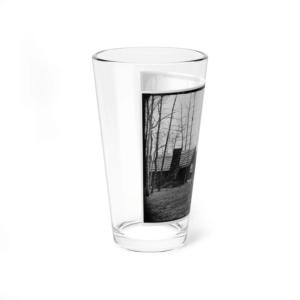 Rappahannock Station, Va. Officers' Quarters, 50th New York Engineers; Another View (U.S. Civil War) Pint Glass 16oz-Go Mug Yourself