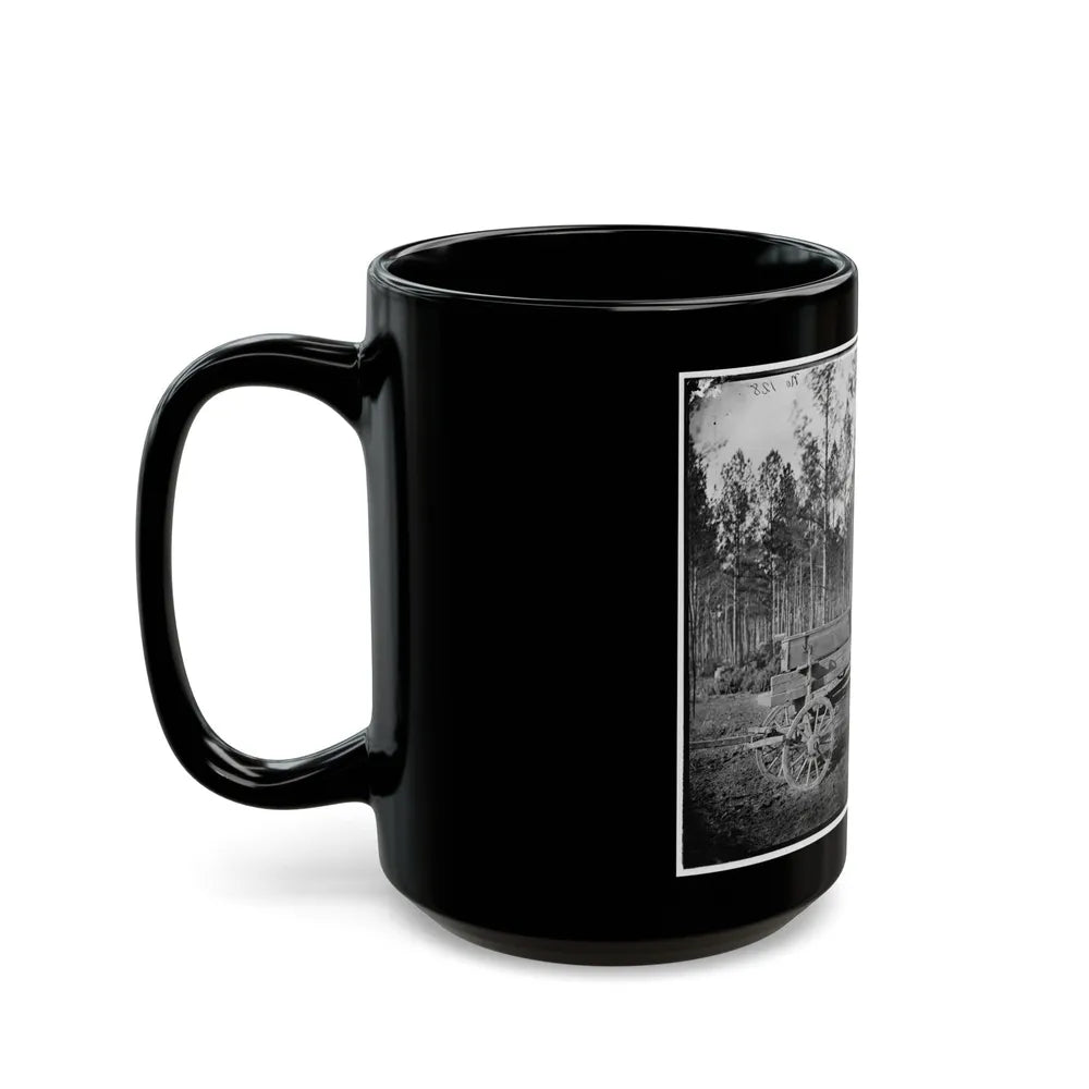 Rappahannock Station, Va. Pontoon Wagon, 50th New York Engineers (U.S. Civil War) Black Coffee Mug-Go Mug Yourself