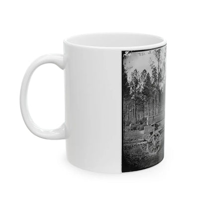 Rappahannock Station, Va. Pontoon Wagon, 50th New York Engineers (U.S. Civil War) White Coffee Mug-Go Mug Yourself