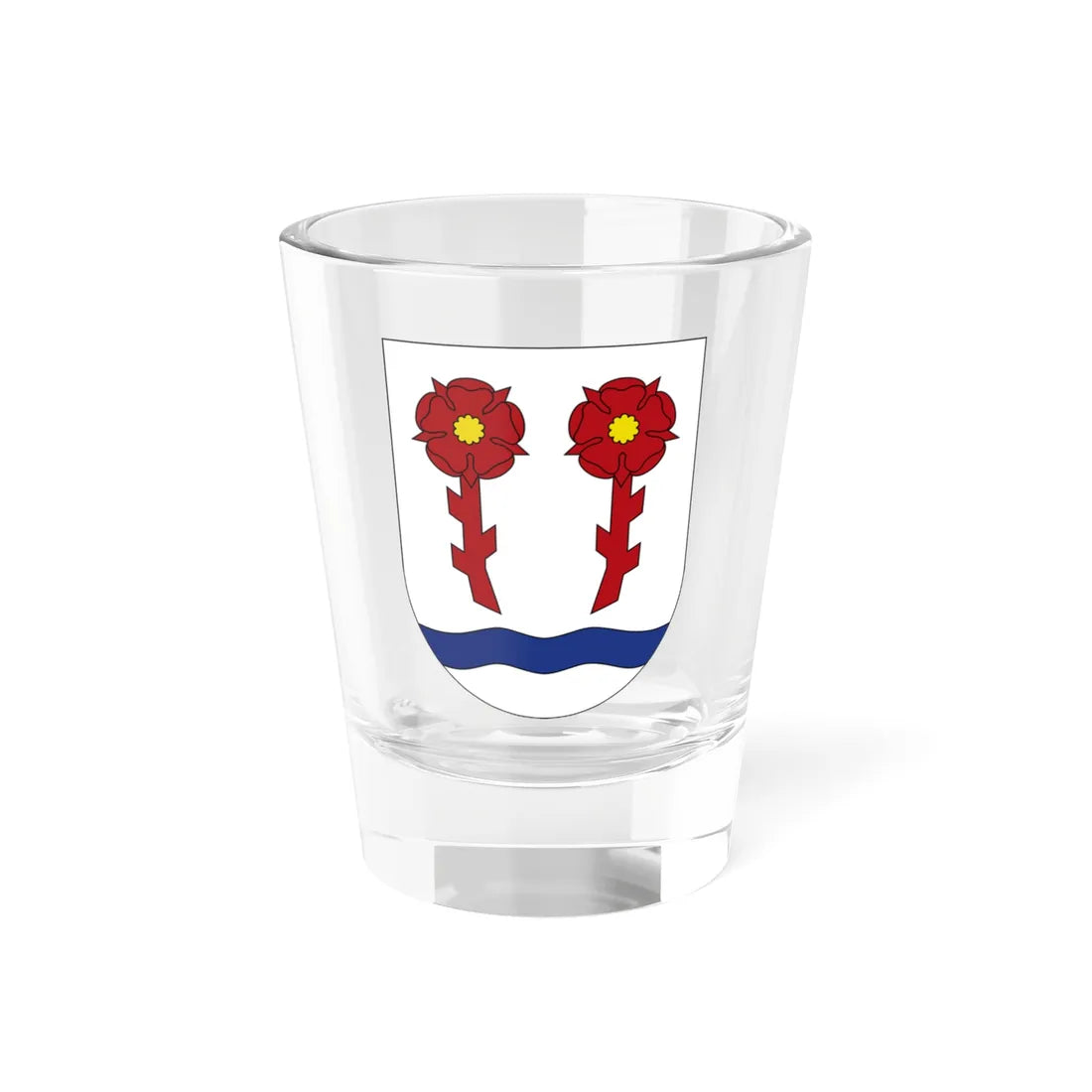 Rapperswil-Jona CoA (Switzerland) (Coat of Arms) Shot Glass 1.5oz 1.5oz - Go Mug Yourself