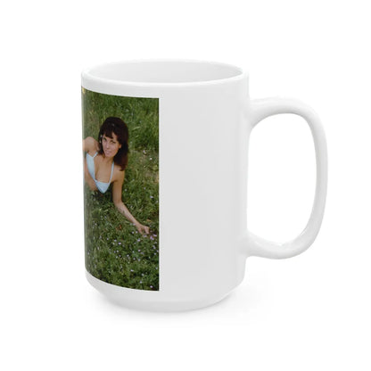 Raquel Welch #180 (Vintage Female Icon) White Coffee Mug-Go Mug Yourself