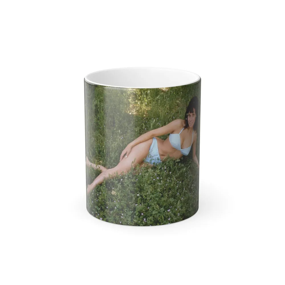 Raquel Welch #180 (Vintage Female Icons) Color Changing Mug 11oz-11oz-Go Mug Yourself