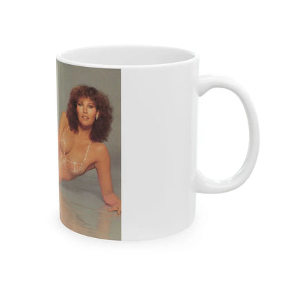 Raquel Welch #183 (Vintage Female Icon) White Coffee Mug-Go Mug Yourself