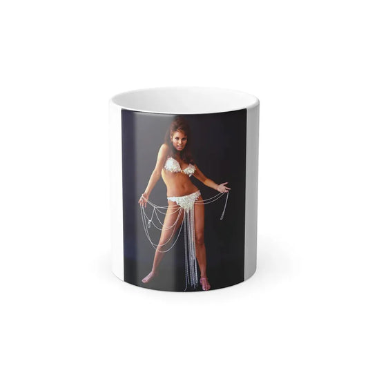 Raquel Welch #185 (Vintage Female Icon) Color Changing Mug 11oz 11oz - Go Mug Yourself