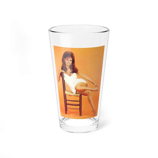 Raquel Welch #186 (Vintage Female Icon) Pint Glass 16oz 16oz - Go Mug Yourself