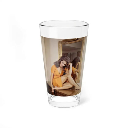 Raquel Welch #189 (Vintage Female Icon) Pint Glass 16oz 16oz - Go Mug Yourself