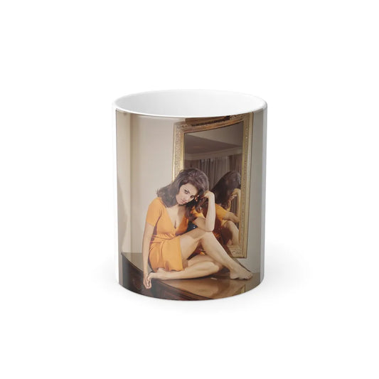 Raquel Welch #189 (Vintage Female Icons) Color Changing Mug 11oz-11oz-Go Mug Yourself