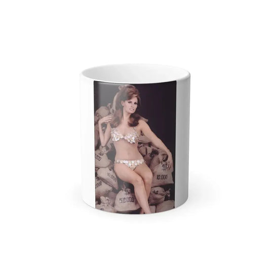 Raquel Welch #191 (Vintage Female Icon) Color Changing Mug 11oz 11oz - Go Mug Yourself