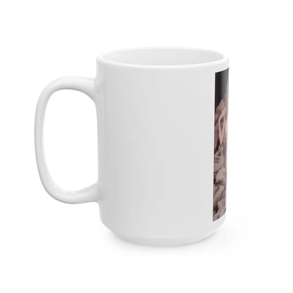 Raquel Welch #191 (Vintage Female Icon) White Coffee Mug-Go Mug Yourself