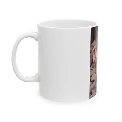 Raquel Welch #191 (Vintage Female Icon) White Coffee Mug-Go Mug Yourself