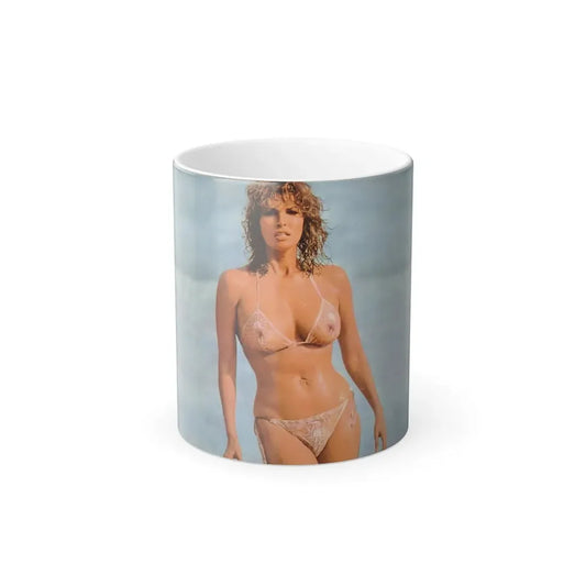 Raquel Welch #192 (Vintage Female Icon) Color Changing Mug 11oz 11oz - Go Mug Yourself