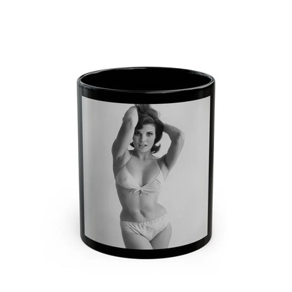 Raquel Welch #213 (Vintage Female Icon) Black Coffee Mug-11oz-Go Mug Yourself