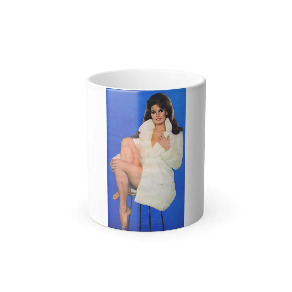 Raquel Welch #216 (Vintage Female Icons) Color Changing Mug 11oz-11oz-Go Mug Yourself