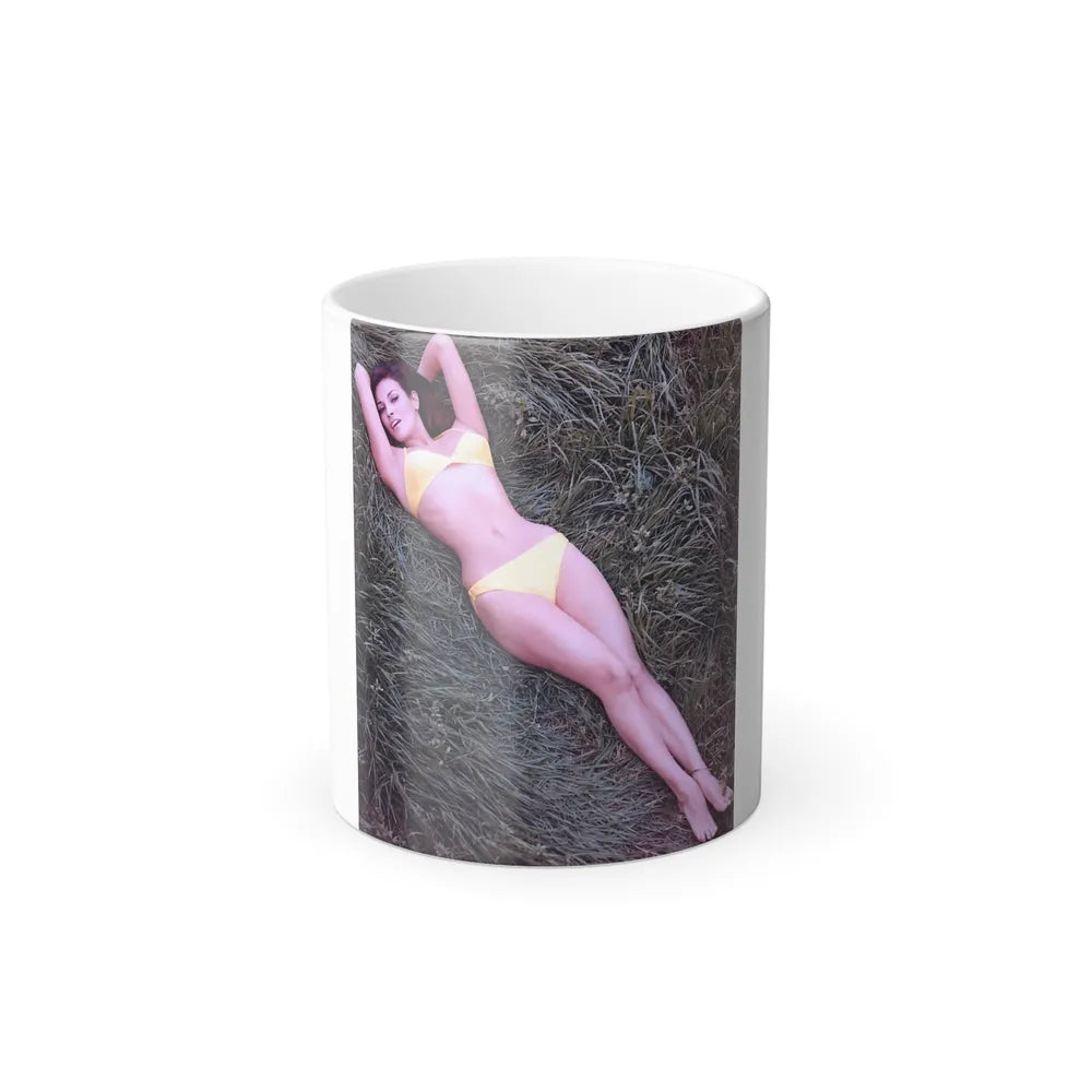Raquel Welch #218 (Vintage Female Icons) Color Changing Mug 11oz-11oz-Go Mug Yourself