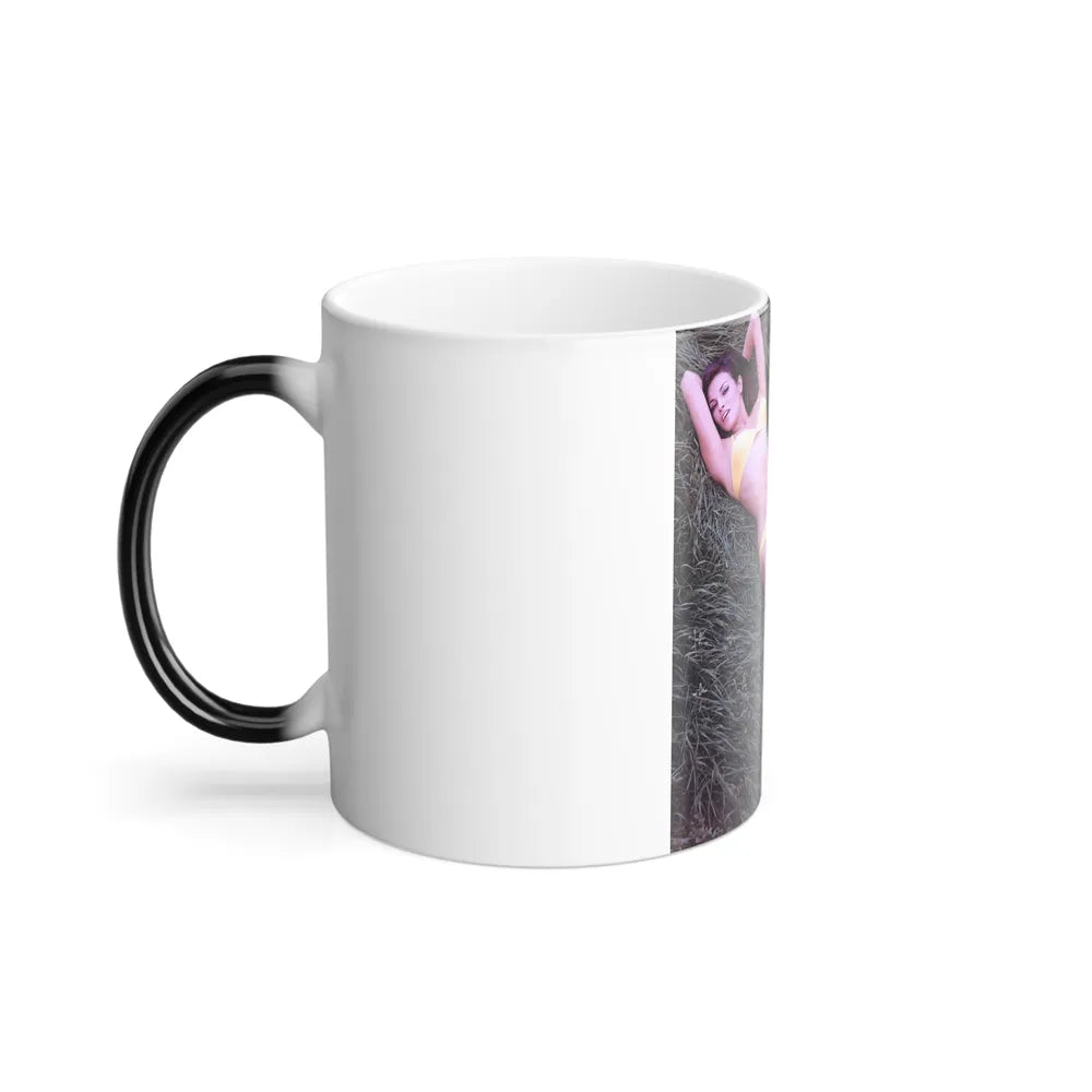 Raquel Welch #218 (Vintage Female Icons) Color Changing Mug 11oz-Go Mug Yourself