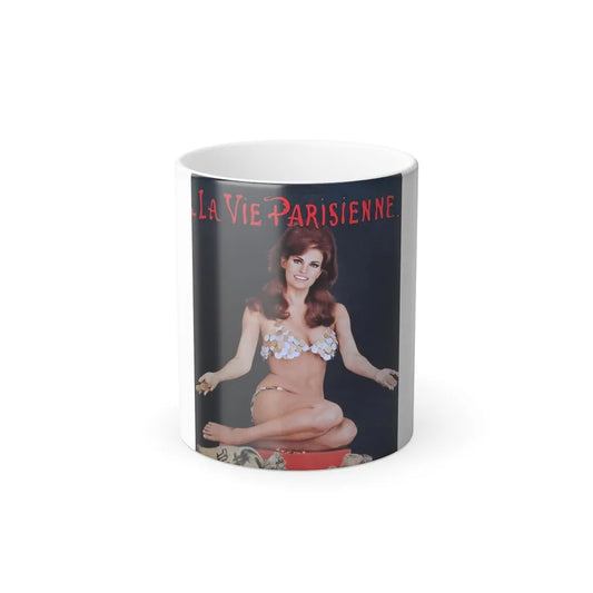 Raquel Welch #219 (Vintage Female Icons) Color Changing Mug 11oz-11oz-Go Mug Yourself